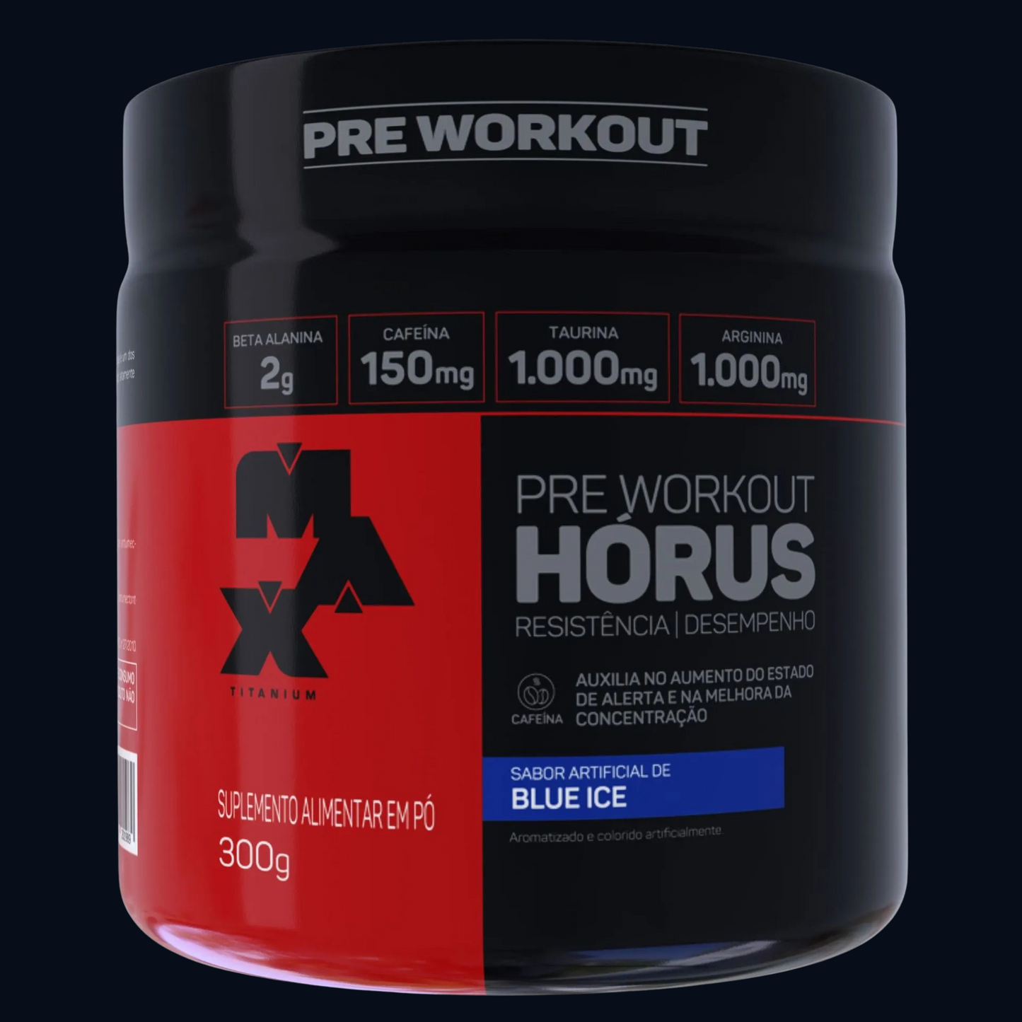 PRÉ-TREINO HÓRUS 300g - MAX TITANIUM