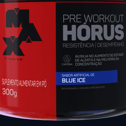 PRÉ-TREINO HÓRUS 300g - MAX TITANIUM