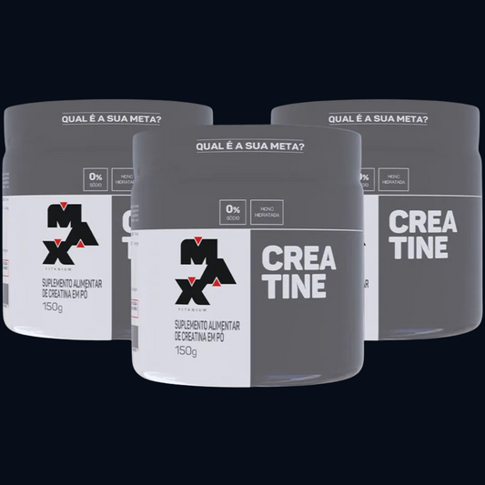 COMBO - 3X CREATINE - 150g - MAX TITANIUM