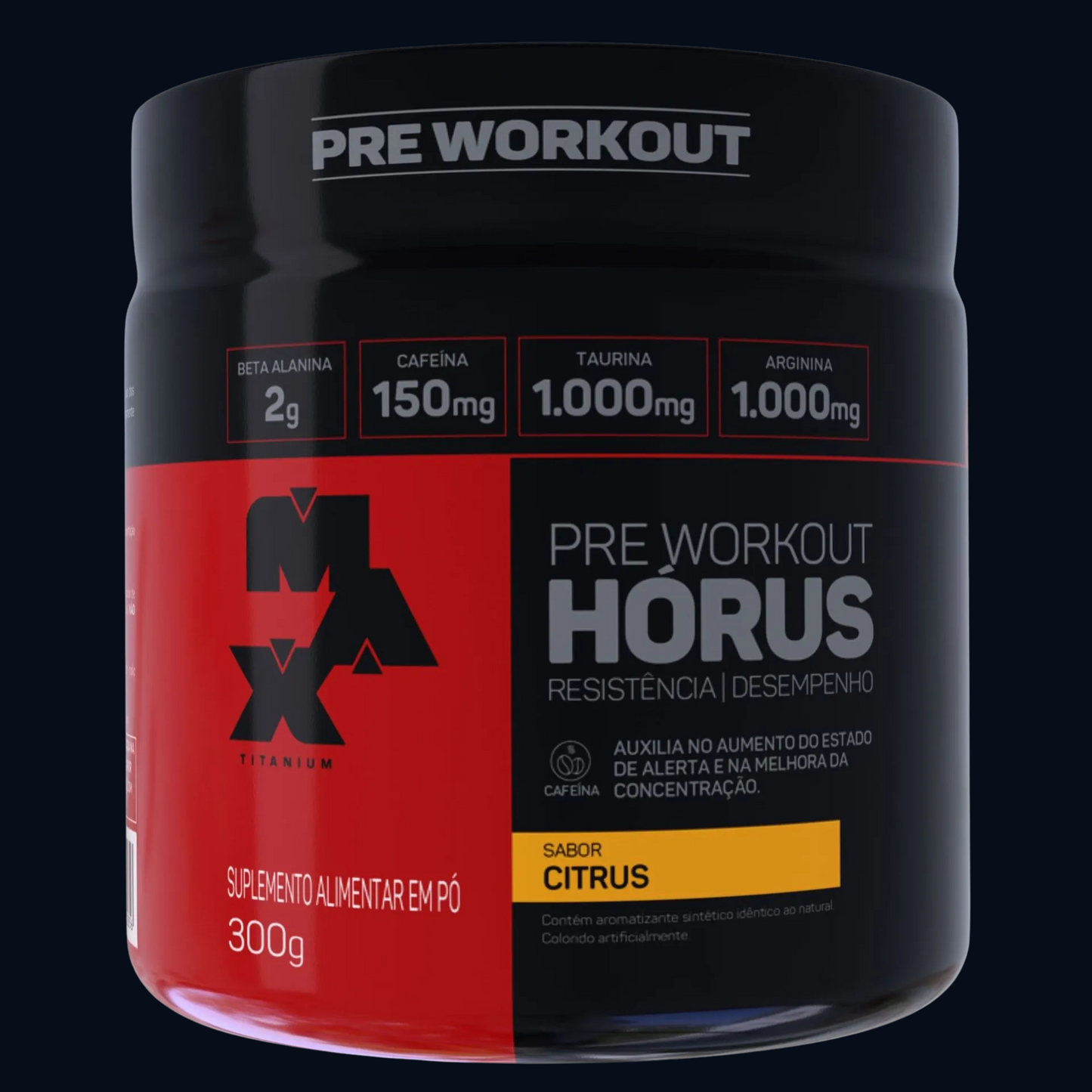 PRÉ-TREINO HÓRUS 300g - MAX TITANIUM