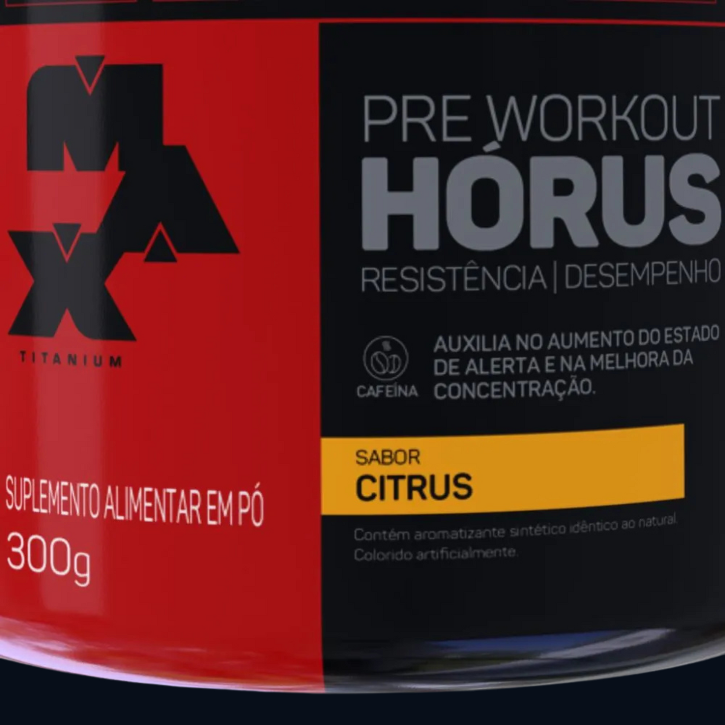 PRÉ-TREINO HÓRUS 300g - MAX TITANIUM