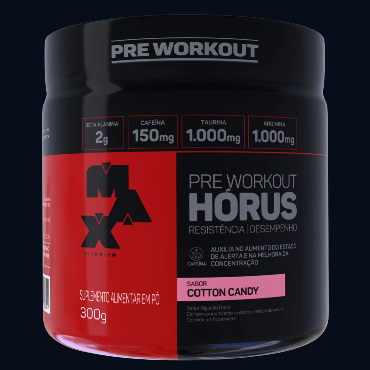 PRÉ-TREINO HÓRUS 300g - MAX TITANIUM