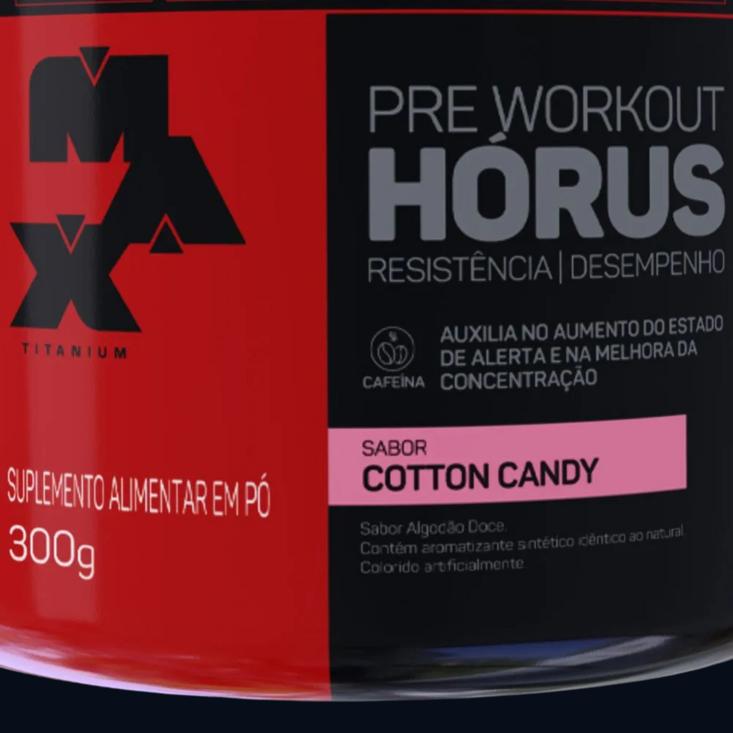 PRÉ-TREINO HÓRUS 300g - MAX TITANIUM