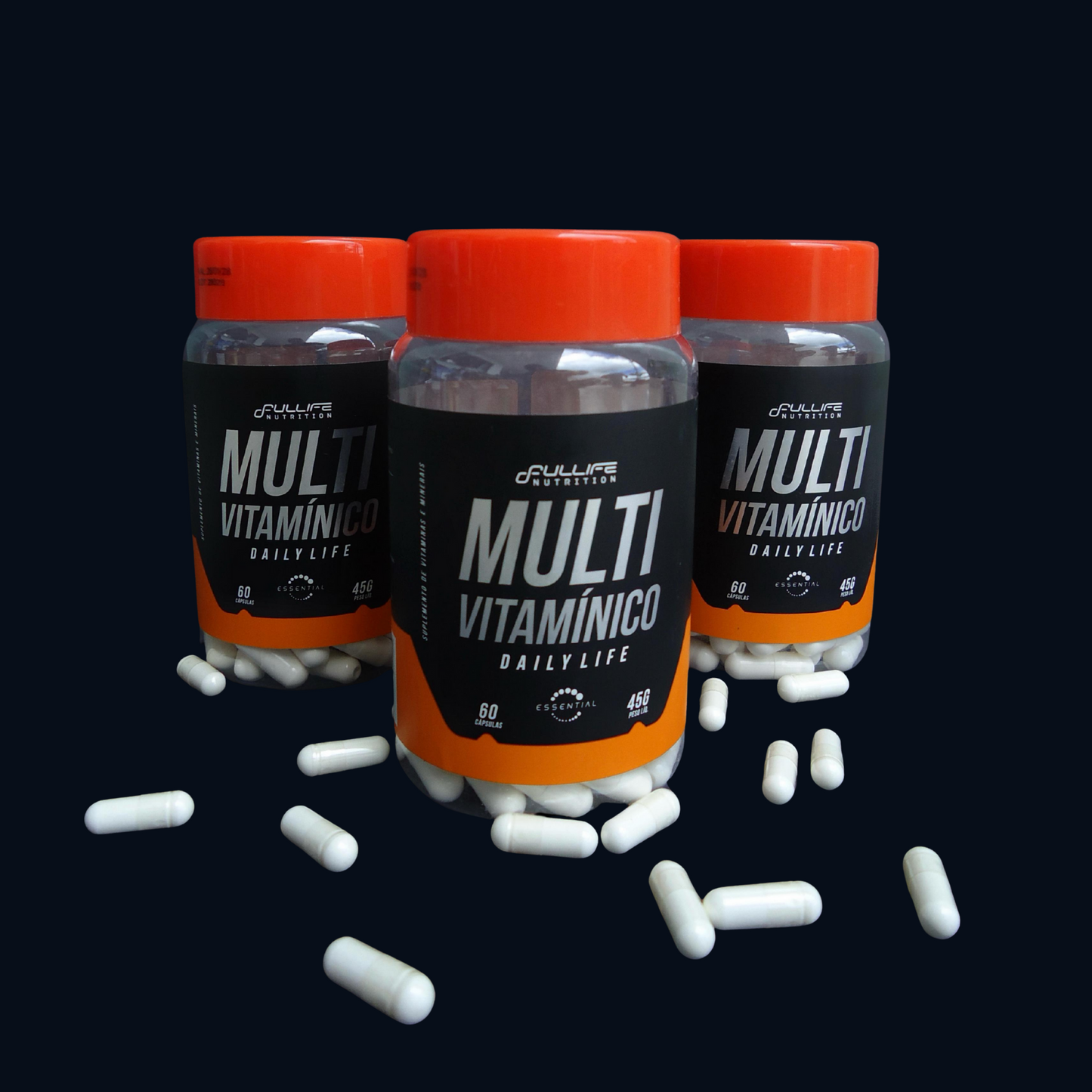 MULTIVITAMÍNICO - DAILY LIFE 60 CÁPSULAS - FULLIFE NUTRITION