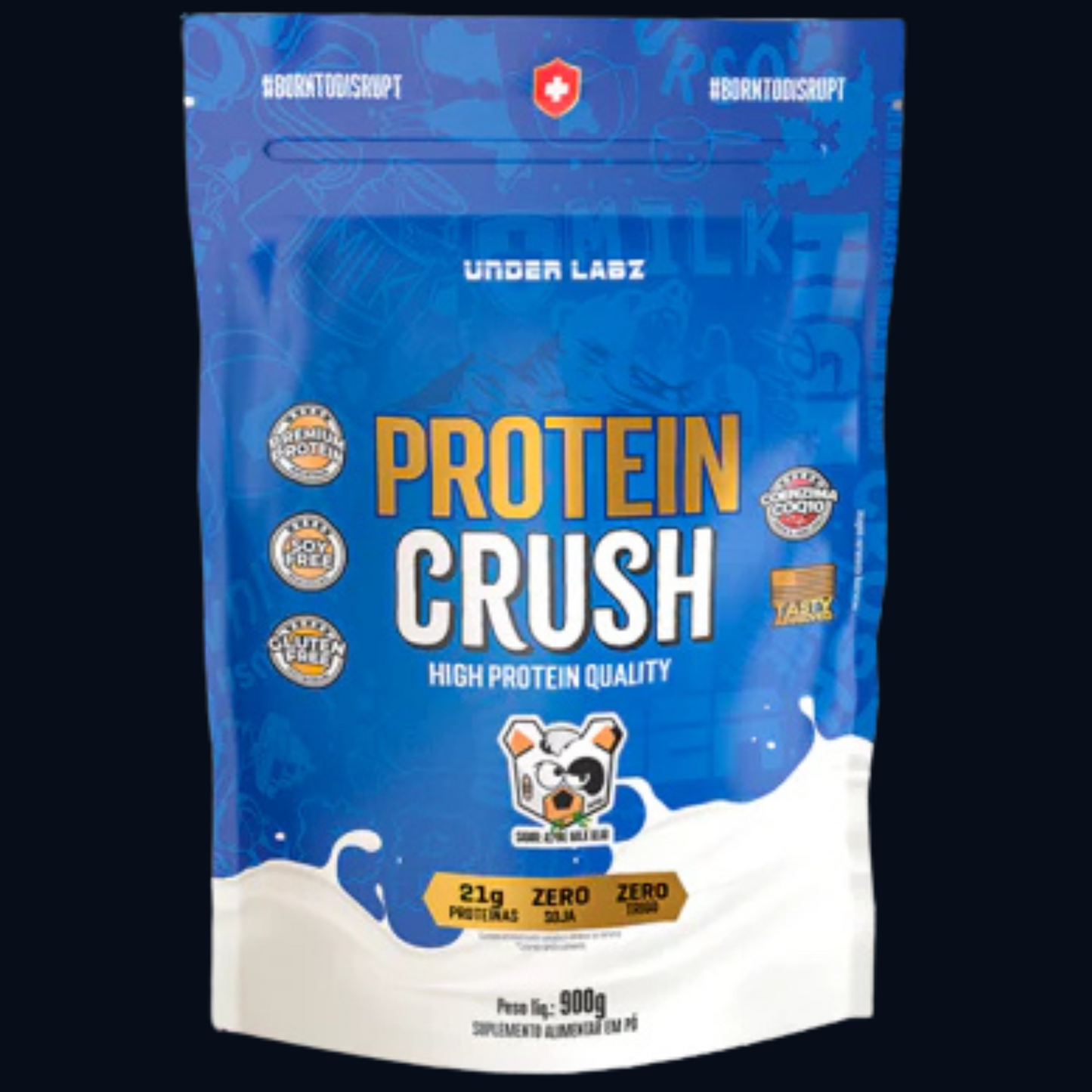 COMBO - 7X PROTEIN CRUSH - 900g - SABORES SORTIDOS* - REFIL - UNDER LABZ