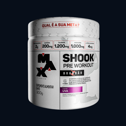 PRÉ TREINO SHOOK - RAFAEL BRANDÃO 300g - MAX TITANIUM