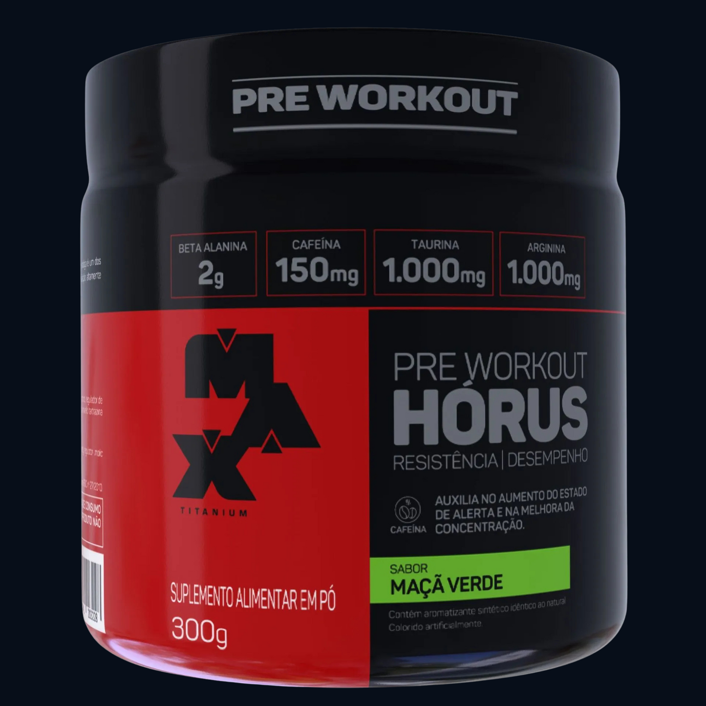 PRÉ-TREINO HÓRUS 300g - MAX TITANIUM