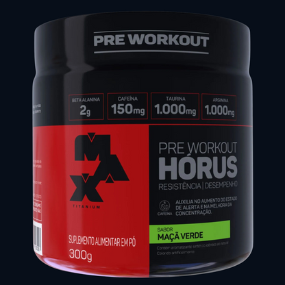 PRÉ-TREINO HÓRUS 300g - MAX TITANIUM