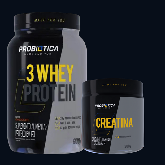 COMBO - 3 WHEY CREA - PROBIÓTICA