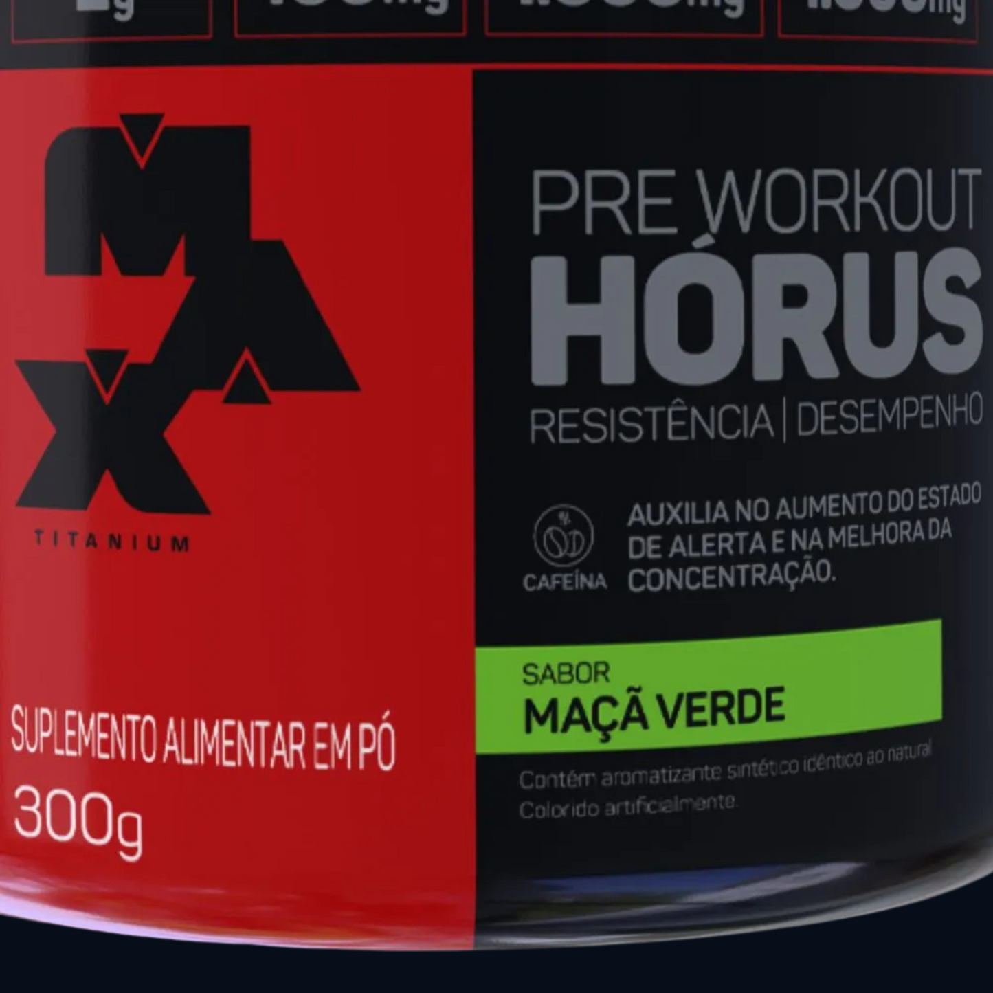 PRÉ-TREINO HÓRUS 300g - MAX TITANIUM