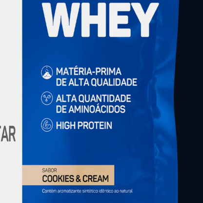 100% WHEY - REFIL - 900g - MAX TITANIUM