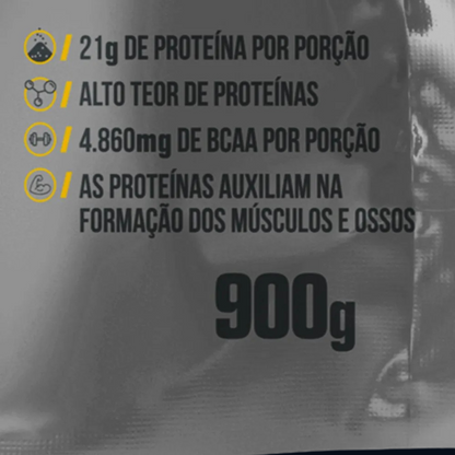 100% PURE WHEY 900g - REFIL - PROBIÓTICA