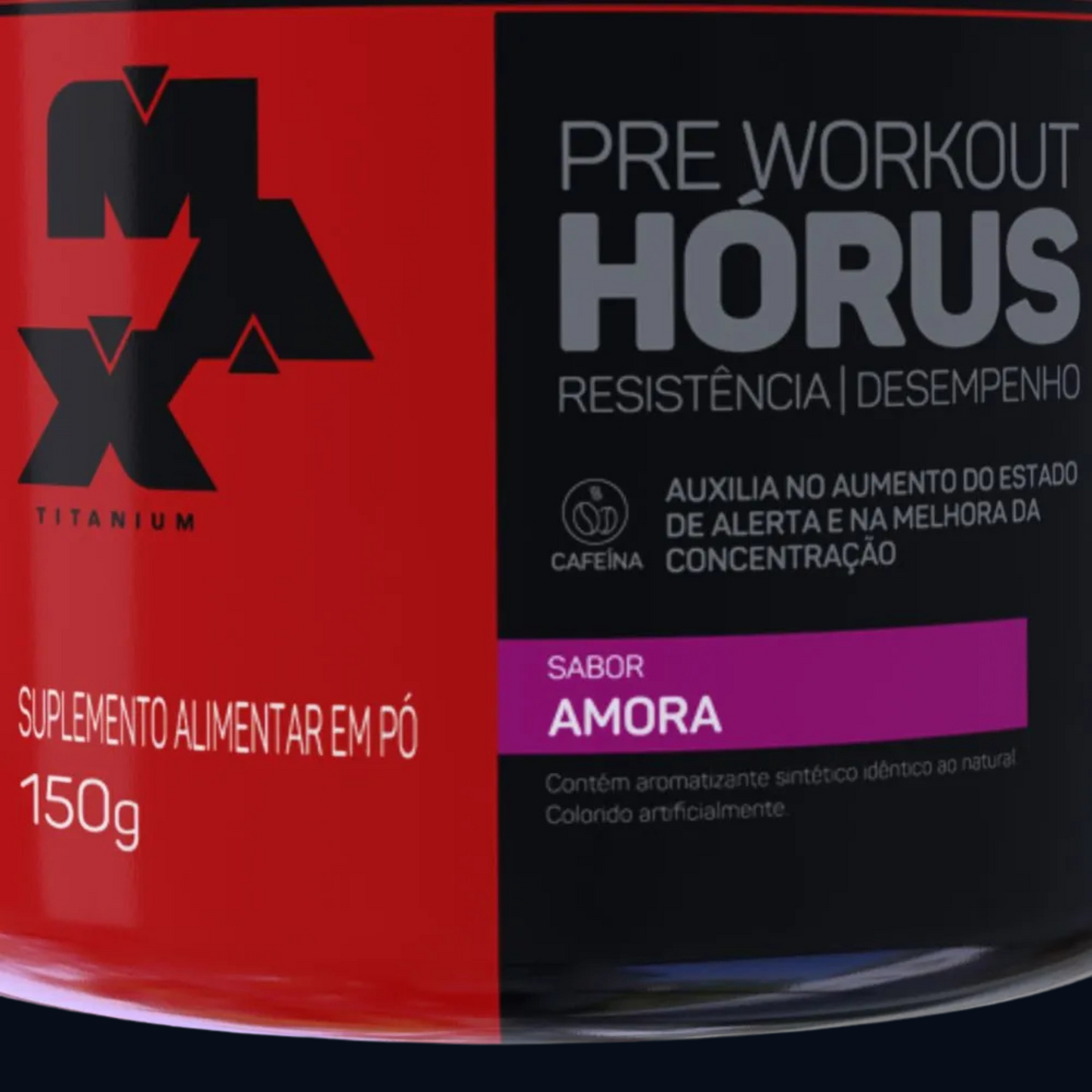 PRÉ-TREINO HÓRUS 150g - MAX TITANIUM