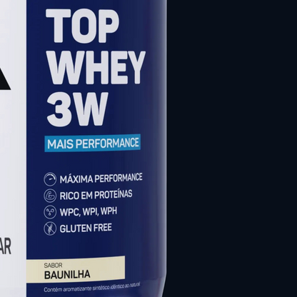 TOP WHEY 3W + PERFORMANCE 900g - POTE - MAX TITANIUM