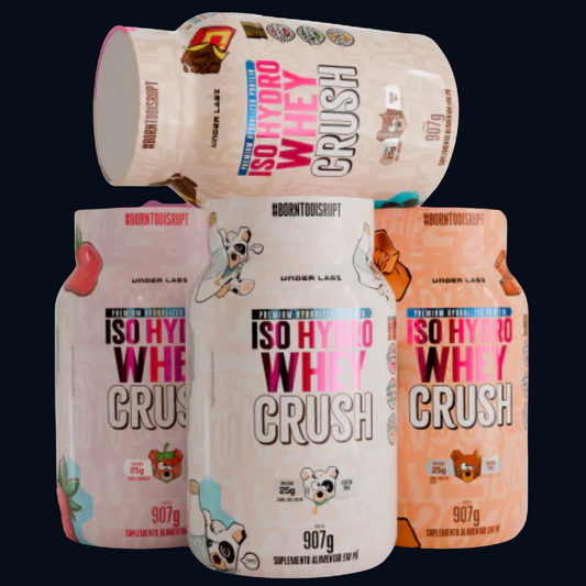 COMBO - 4X ISO HYDRO WHEY CRUSH - 907g - UNDER LABZ