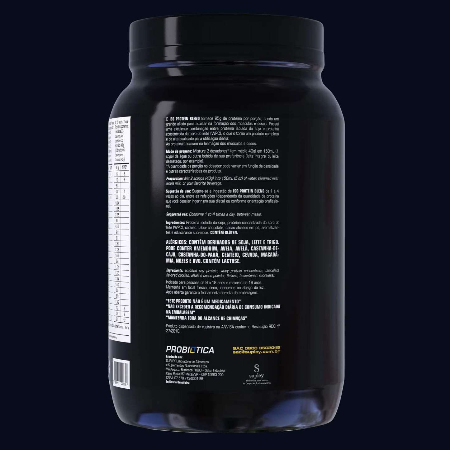 ISO PROTEIN BLEND 900g - POTE - PROBIÓTICA