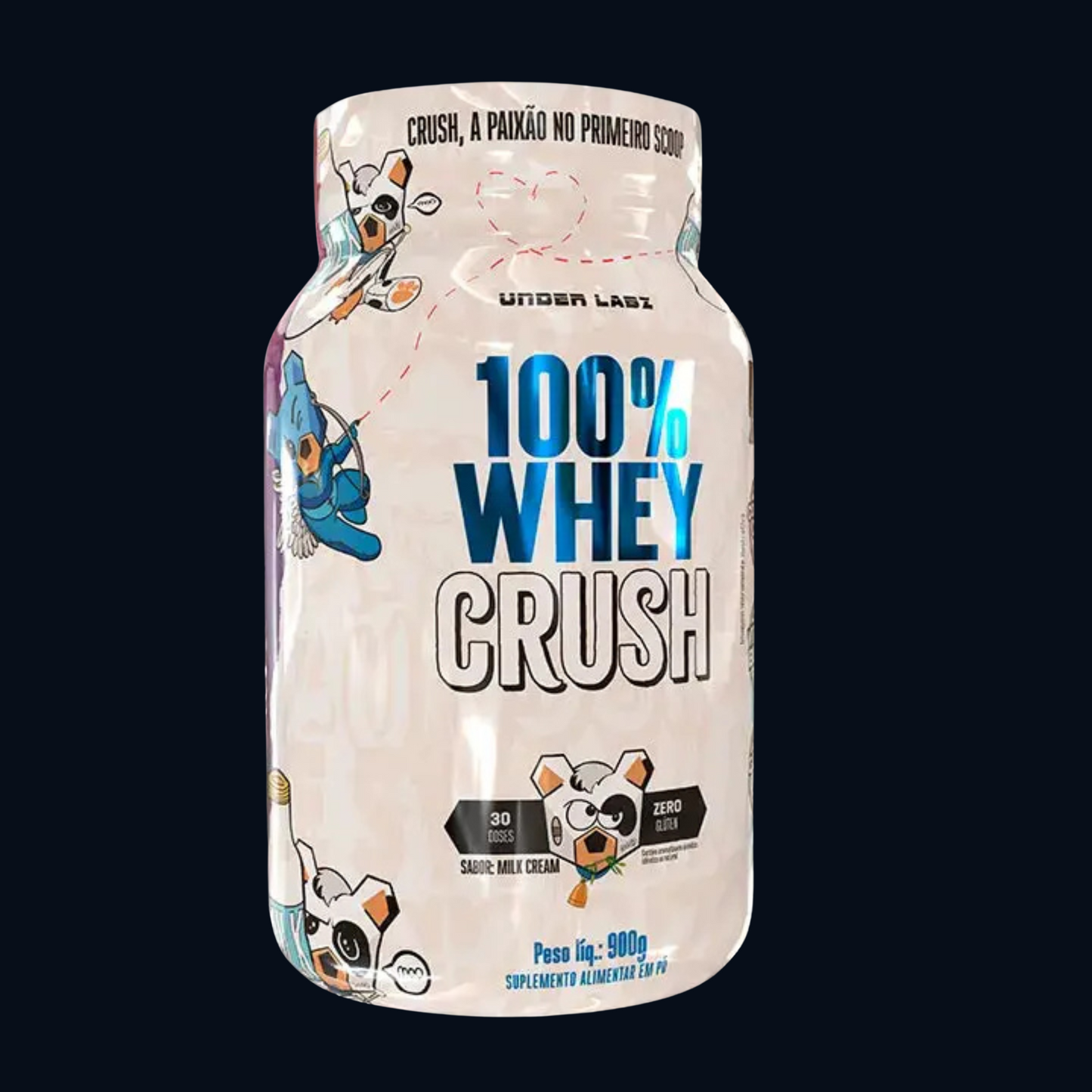 100% WHEY CRUSH - 900g - UNDER LABZ