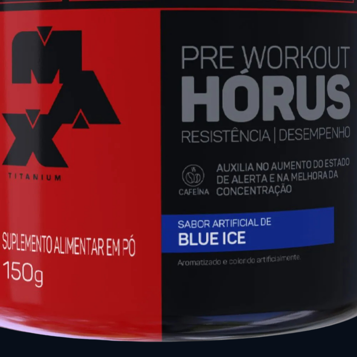 PRÉ-TREINO HÓRUS 150g - MAX TITANIUM