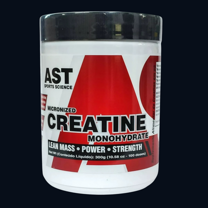 CREATINA MICRONIZADA MONOHIDRATADA (POTE-300g) - AST SPORTS