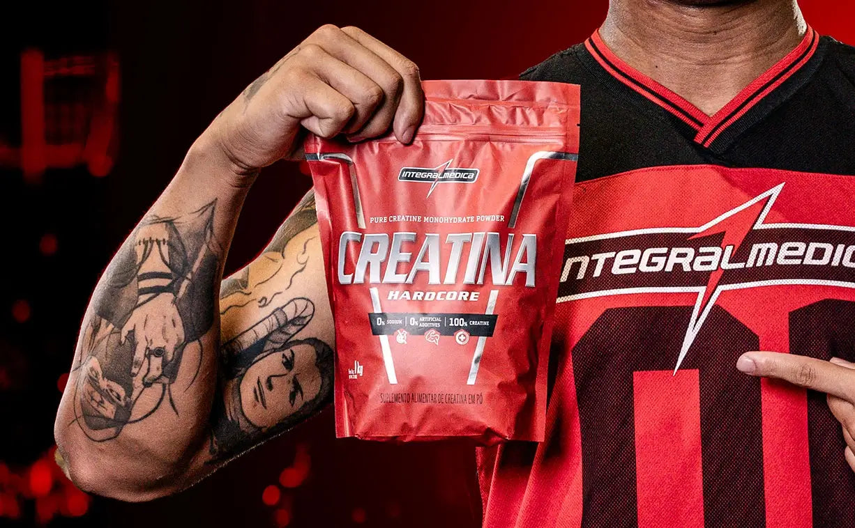 CREATINA 100% Pura - REFIL 1kg - INTEGRAL MÉDICA