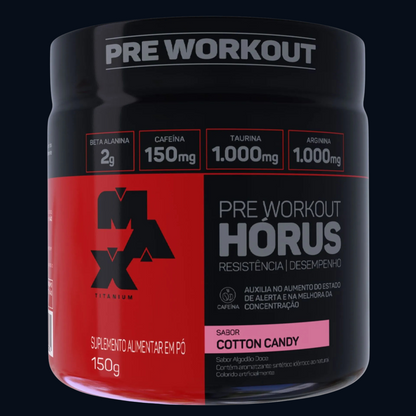 PRÉ-TREINO HÓRUS 150g - MAX TITANIUM