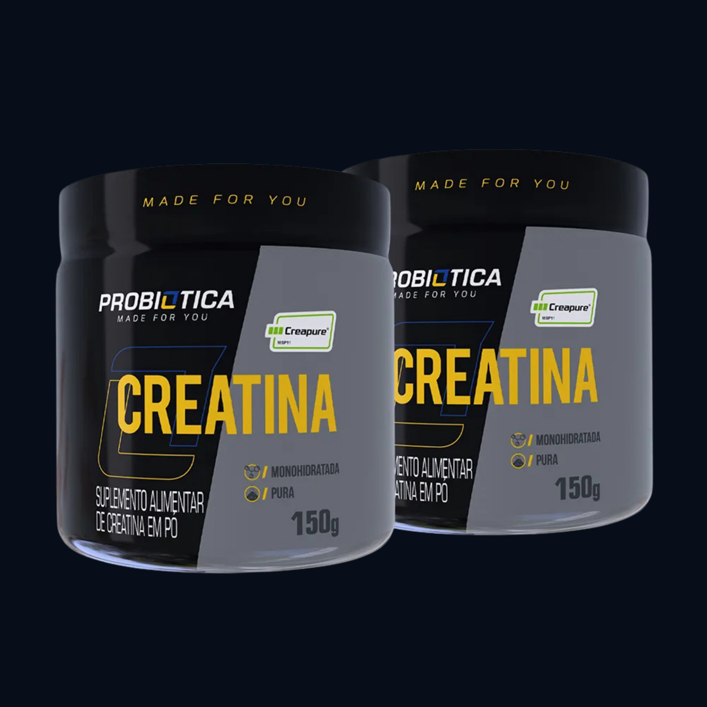 COMBO - 2X CREATINAS CREAPURE 150g - PROBIÓTICA