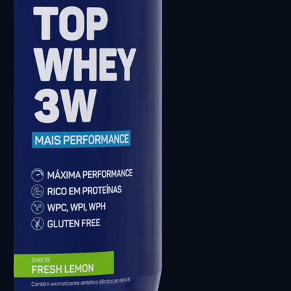 TOP WHEY 3W + PERFORMANCE 900g - POTE - MAX TITANIUM