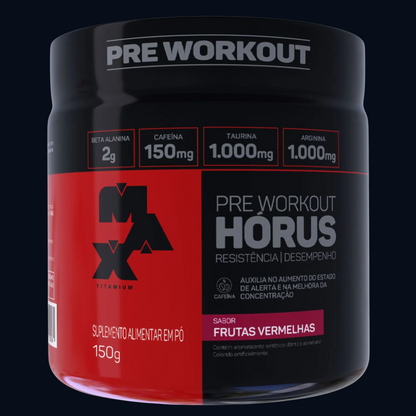 PRÉ-TREINO HÓRUS 150g - MAX TITANIUM