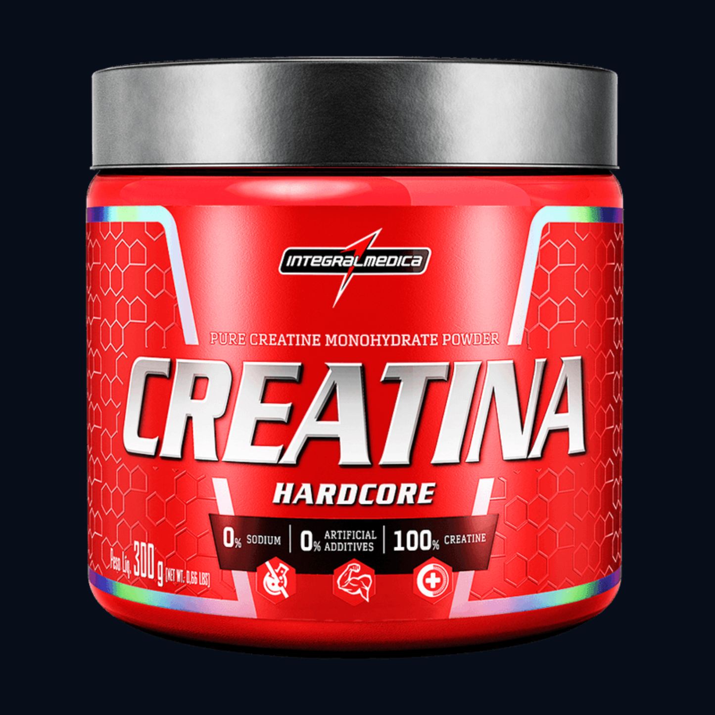 CREATINA 100% Pura HARDCORE - INTEGRAL MÉDICA