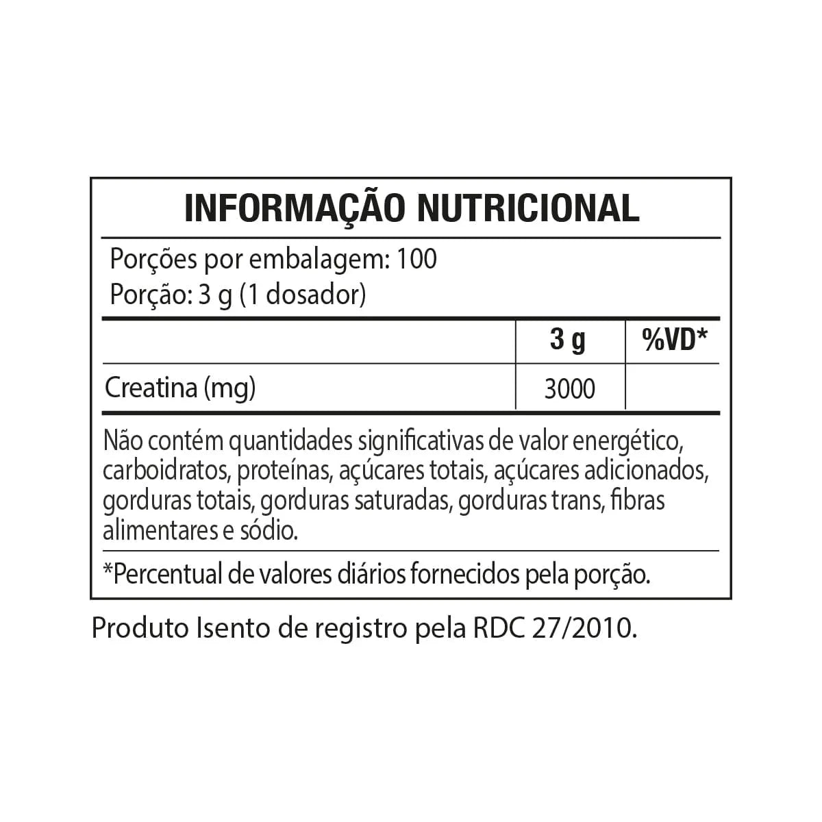 CREATPURE - CREATINA CREAPURE - 300g - (POTE) - BLACK SKULL