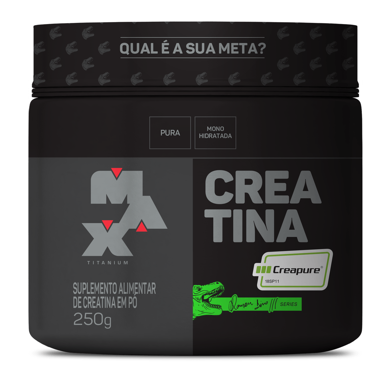 CREATINA CREAPURE - 250g - EDIÇÃO RAMON DINO - MAX TITANIUM