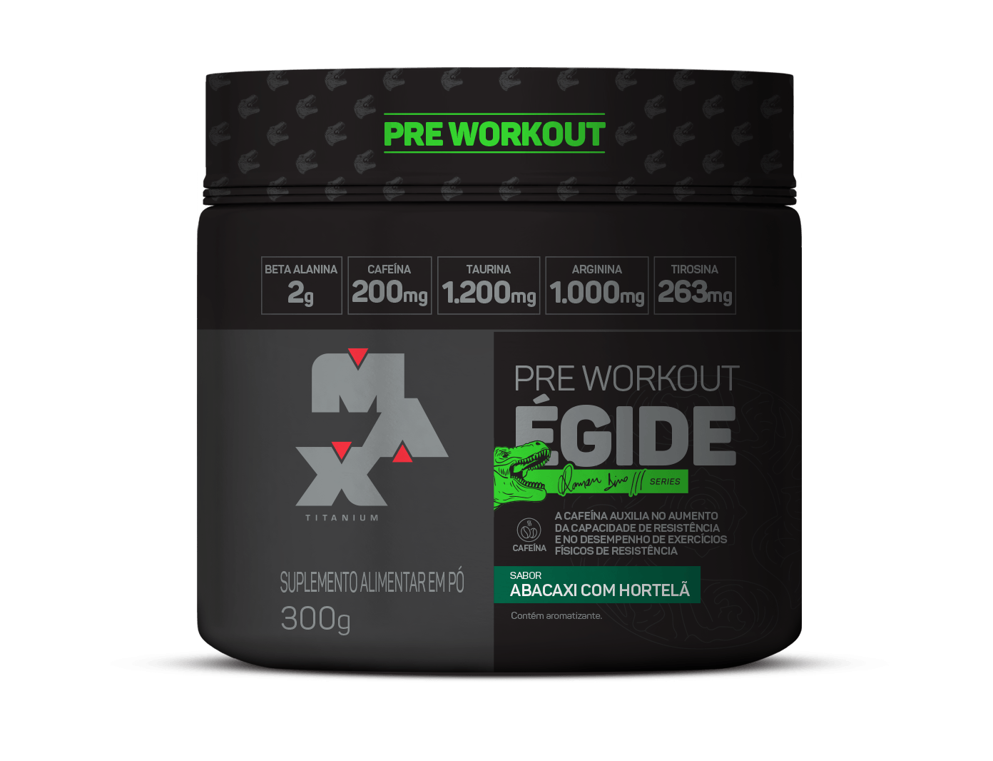 PRÉ-TREINO ÉGIDE 300g - MAX TITANIUM
