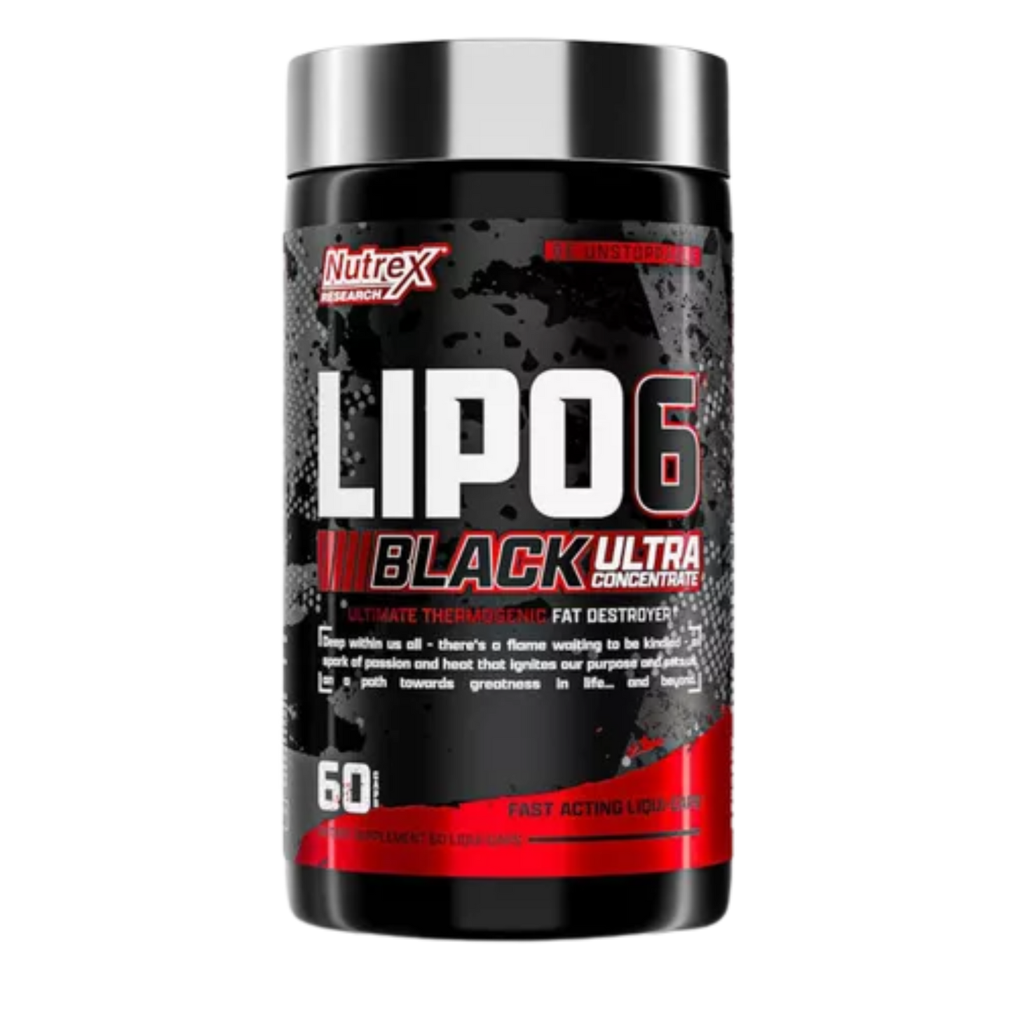 LIPO 6 BLACK ULTRA - 60 CAPS NUTREX