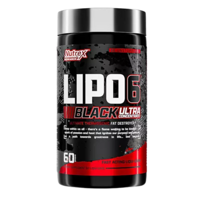 LIPO 6 BLACK ULTRA - 60 CAPS NUTREX