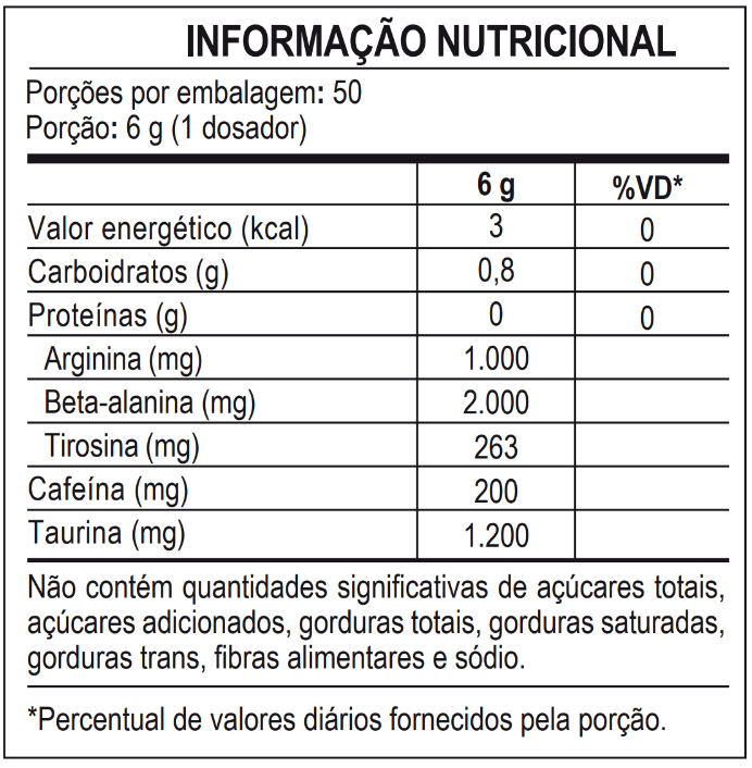 PRÉ-TREINO ÉGIDE 300g - MAX TITANIUM