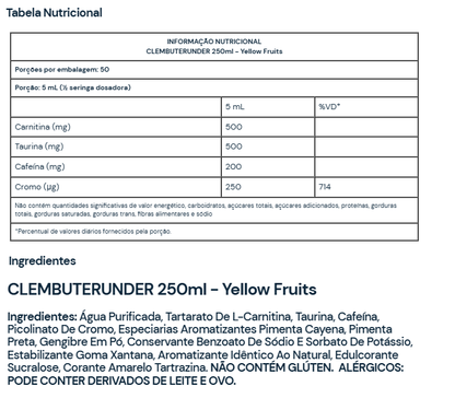 CLEMBUTER - 250ml - UNDER LABZ