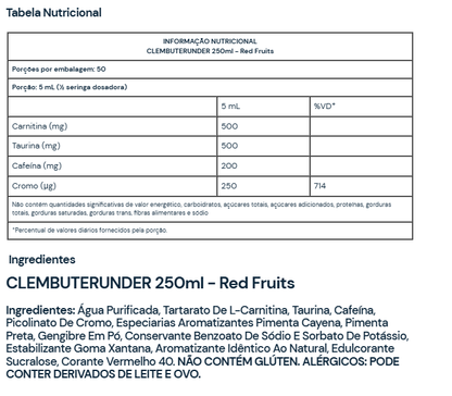 CLEMBUTER - 250ml - UNDER LABZ