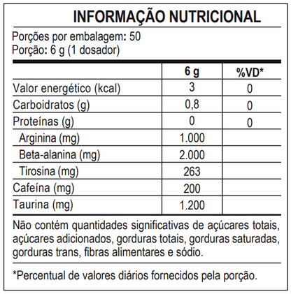 PRÉ-TREINO ÉGIDE 300g - MAX TITANIUM