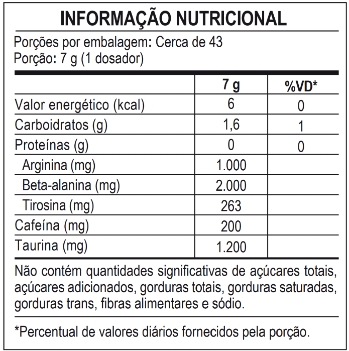 PRÉ-TREINO ÉGIDE 300g - MAX TITANIUM