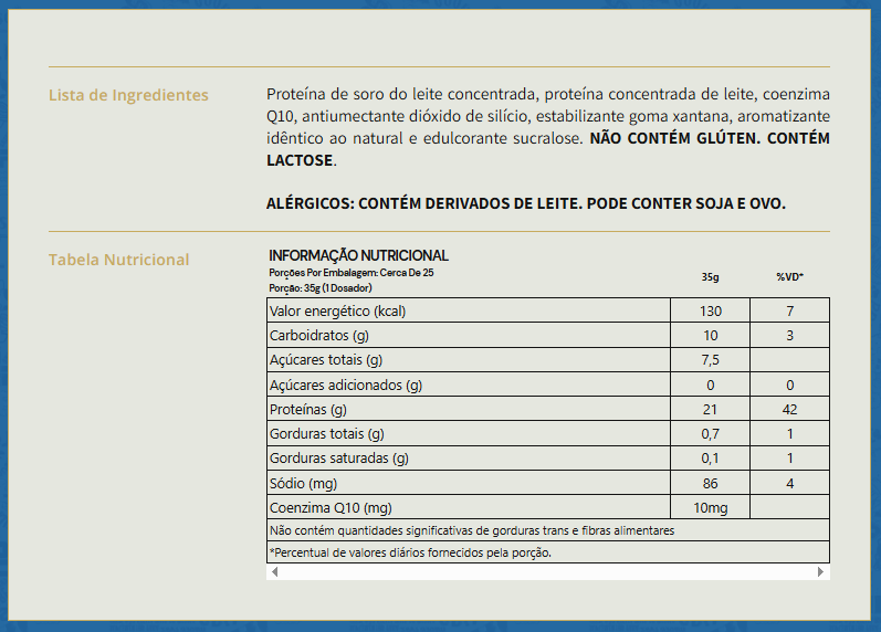 PROTEIN CRUSH - 900g - UNDER LABZ