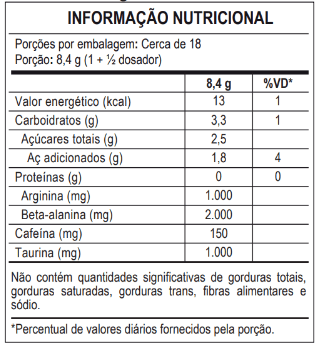 PRÉ-TREINO HÓRUS 150g - MAX TITANIUM