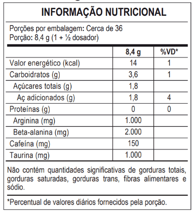 PRÉ-TREINO HÓRUS 300g - MAX TITANIUM