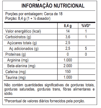 PRÉ-TREINO HÓRUS 150g - MAX TITANIUM