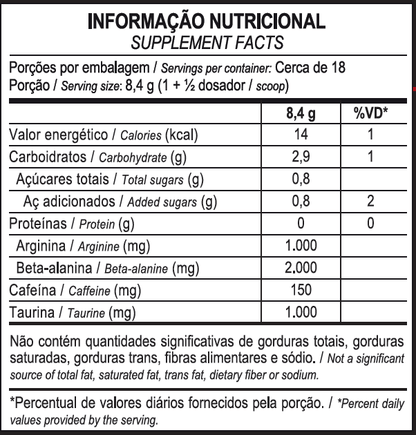 PRÉ-TREINO HÓRUS 150g - MAX TITANIUM