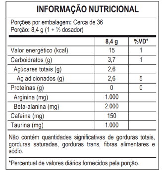 PRÉ-TREINO HÓRUS 300g - MAX TITANIUM