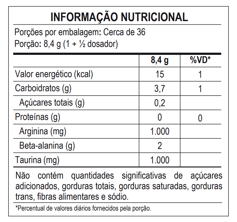 PRÉ-TREINO NIGHT TRAIN 300g - MAX TITANIUM