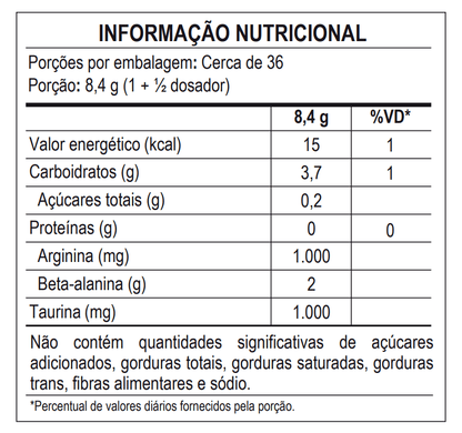 PRÉ-TREINO NIGHT TRAIN 300g - MAX TITANIUM