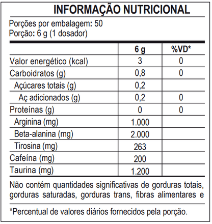 PRÉ-TREINO ÉGIDE 300g - MAX TITANIUM
