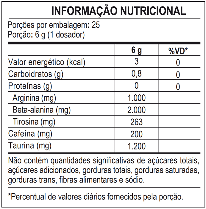 PRÉ-TREINO ÉGIDE 150g - MAX TITANIUM