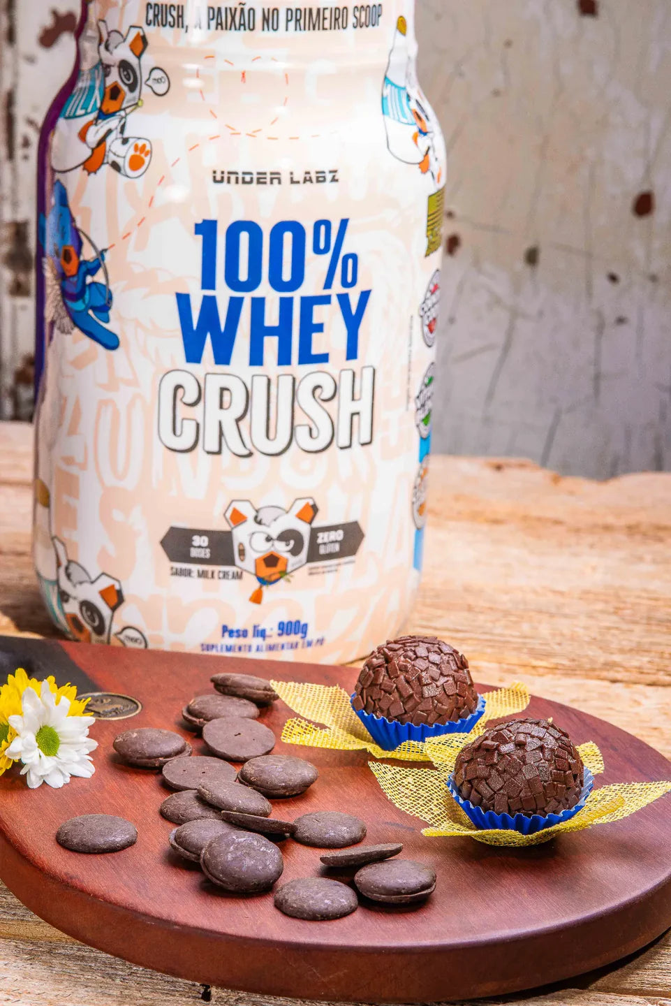 100% WHEY CRUSH - 900g - UNDER LABZ